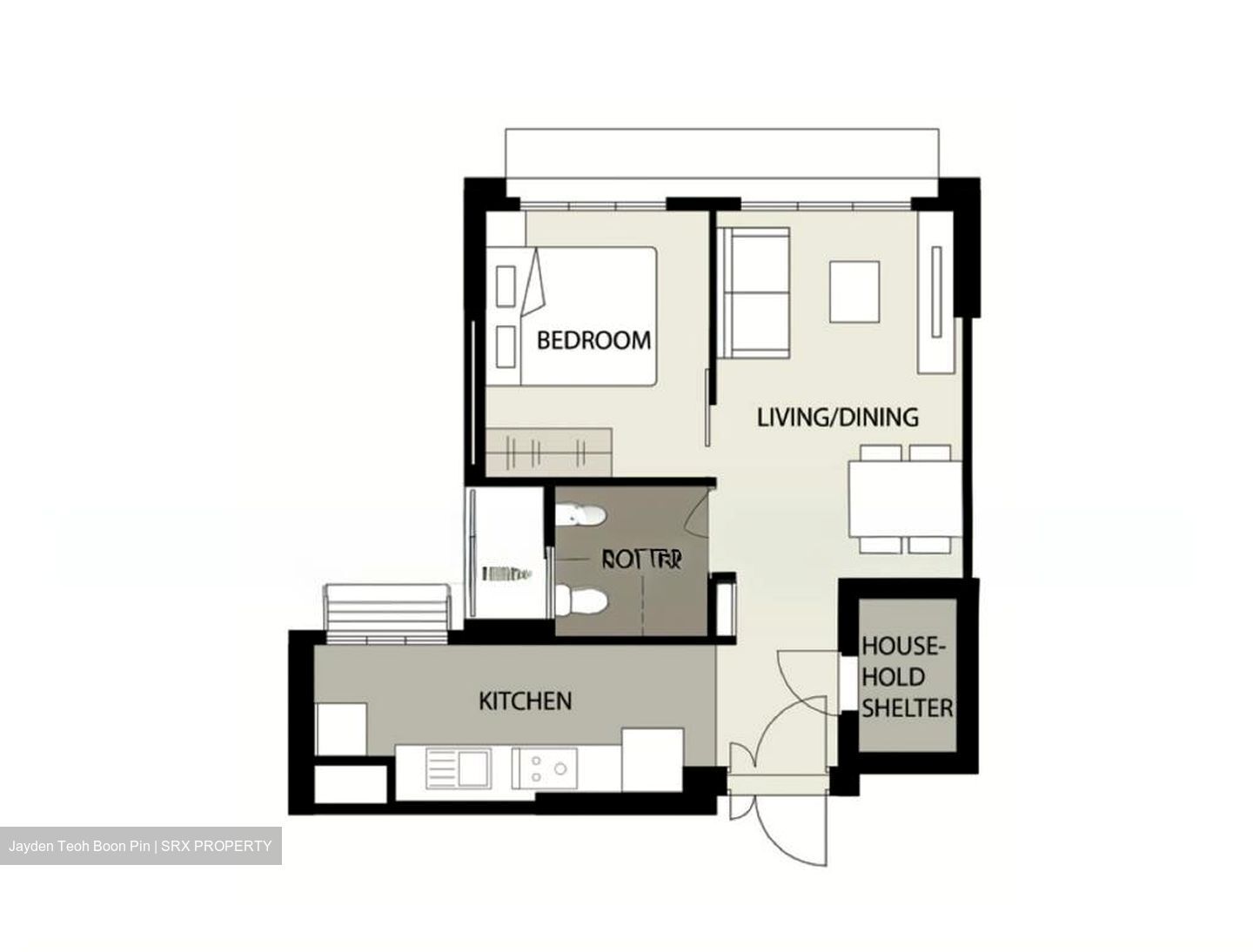 Blk 419B Waterfront II @ Northshore (Punggol), HDB 2 Rooms #543848911
